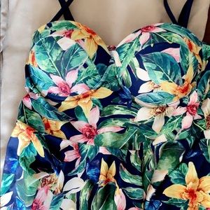 Woman summer beach sleeveless